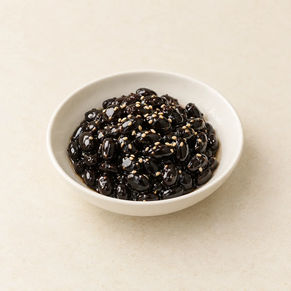 Kongjaban soy-braised beans — ai-generated illustration