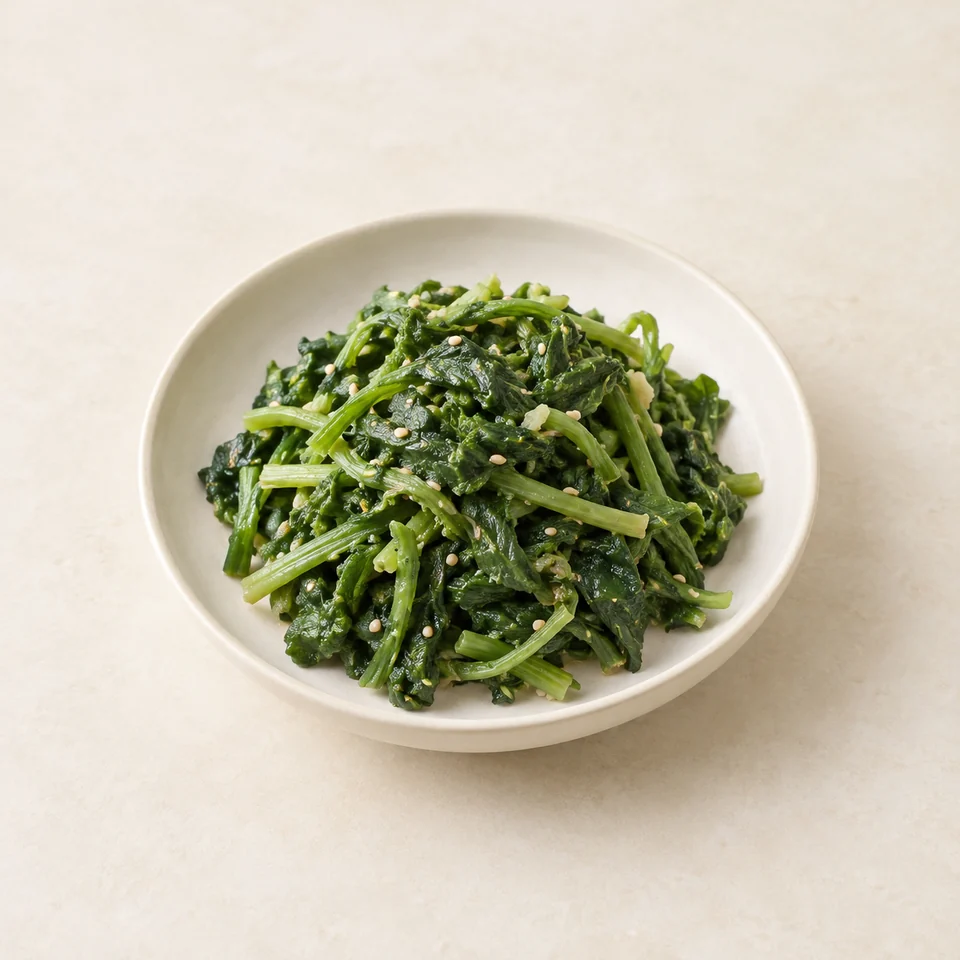 Seasoned coastal hogfennel greens — ai-generated illustration