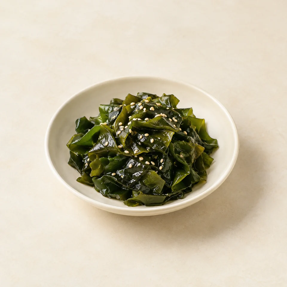 Seasoned seaweed salad — ai-generated illustration