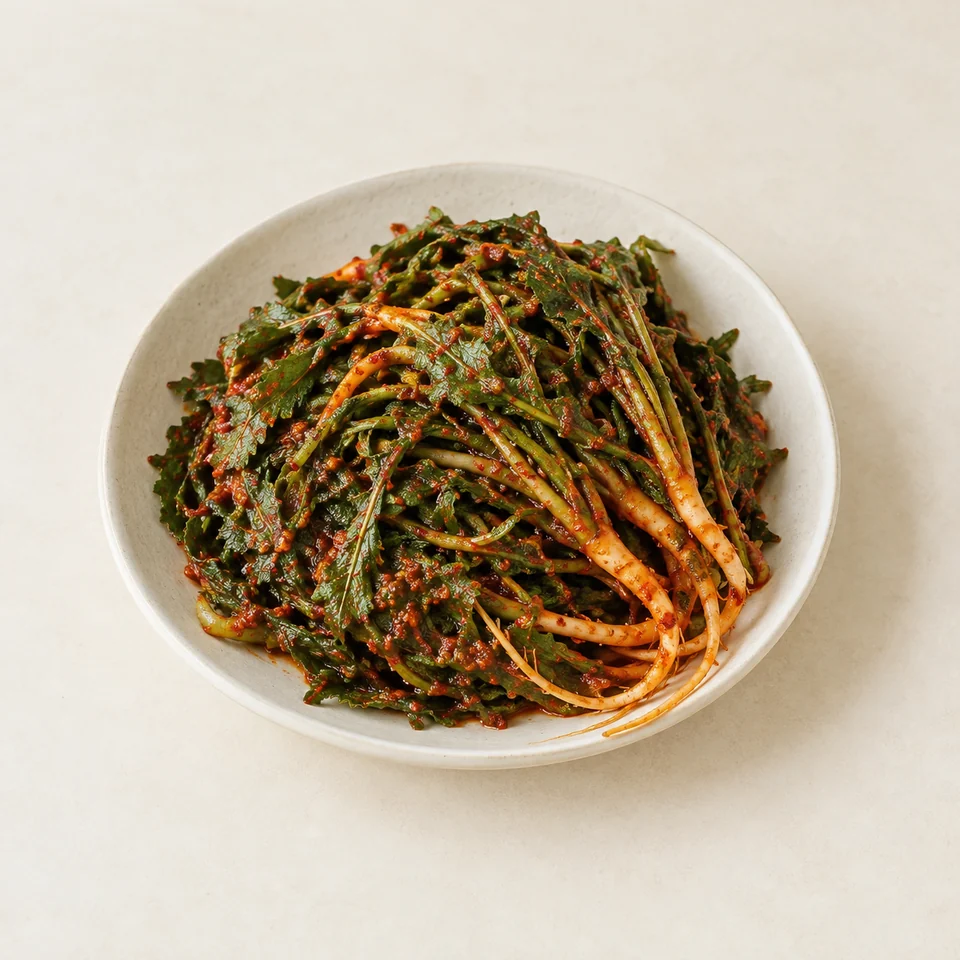 Sow-thistle kimchi — ai-generated illustration