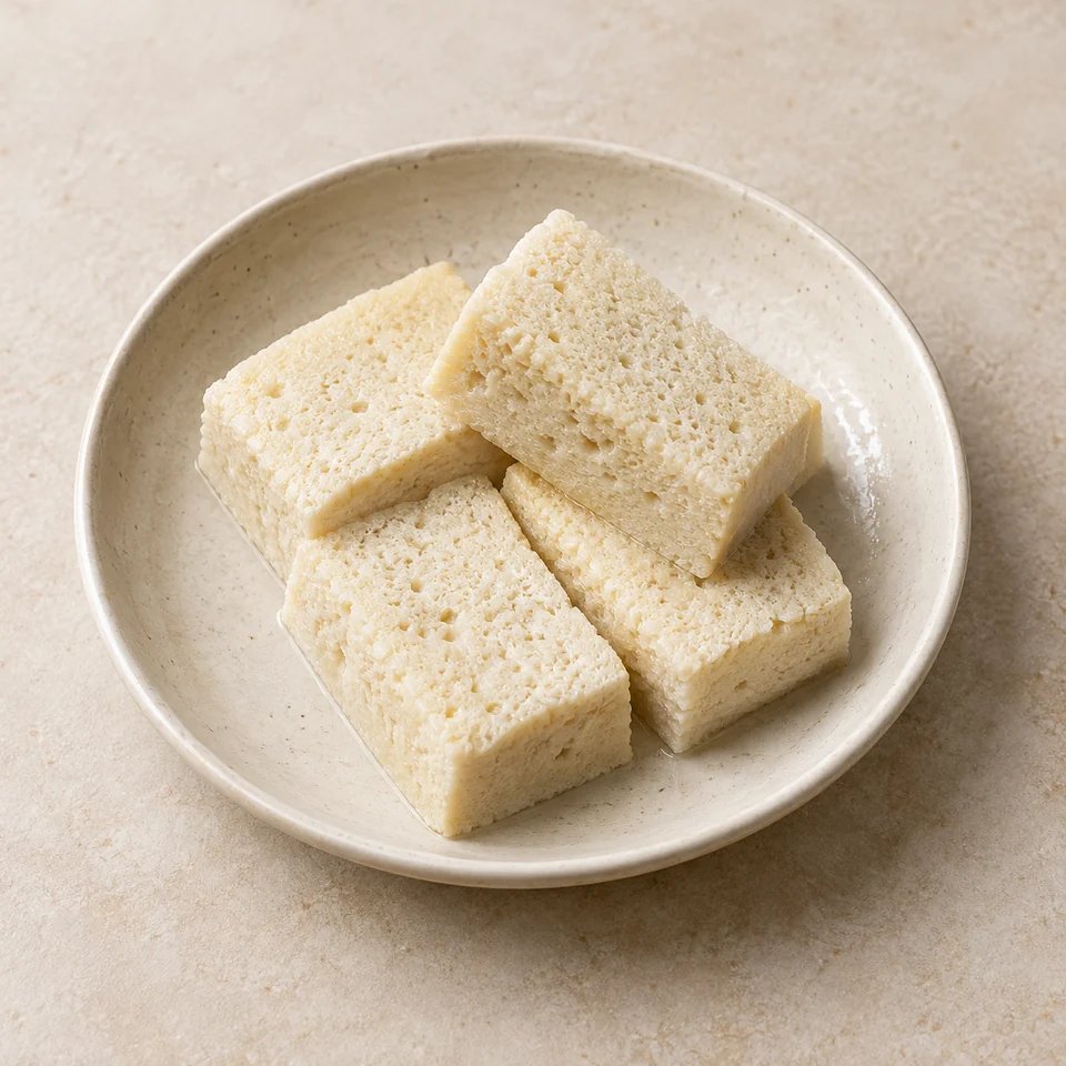 Koya tofu, boiled — ai-generated illustration