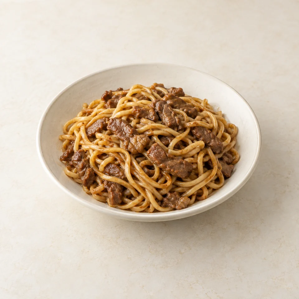 Lamb-Braised Noodles — ai-generated illustration