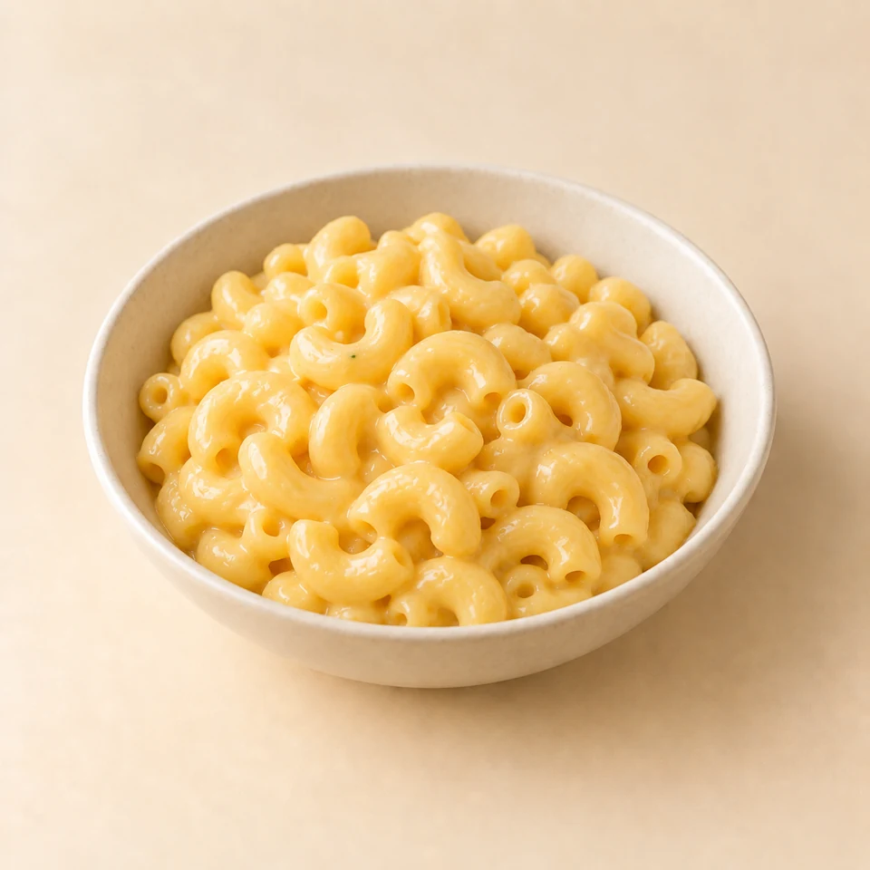 Macaroni cheese, homemade — ai-generated illustration