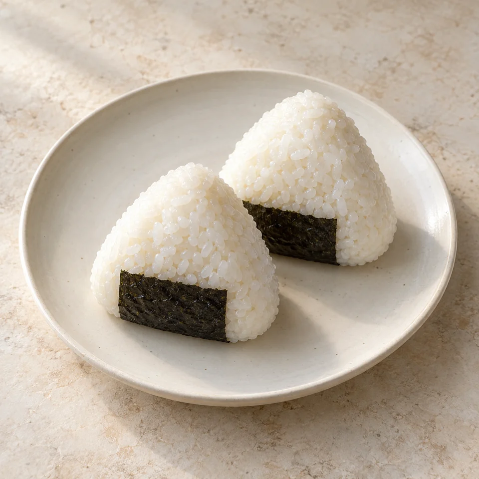 Onigiri rice ball — ai-generated illustration