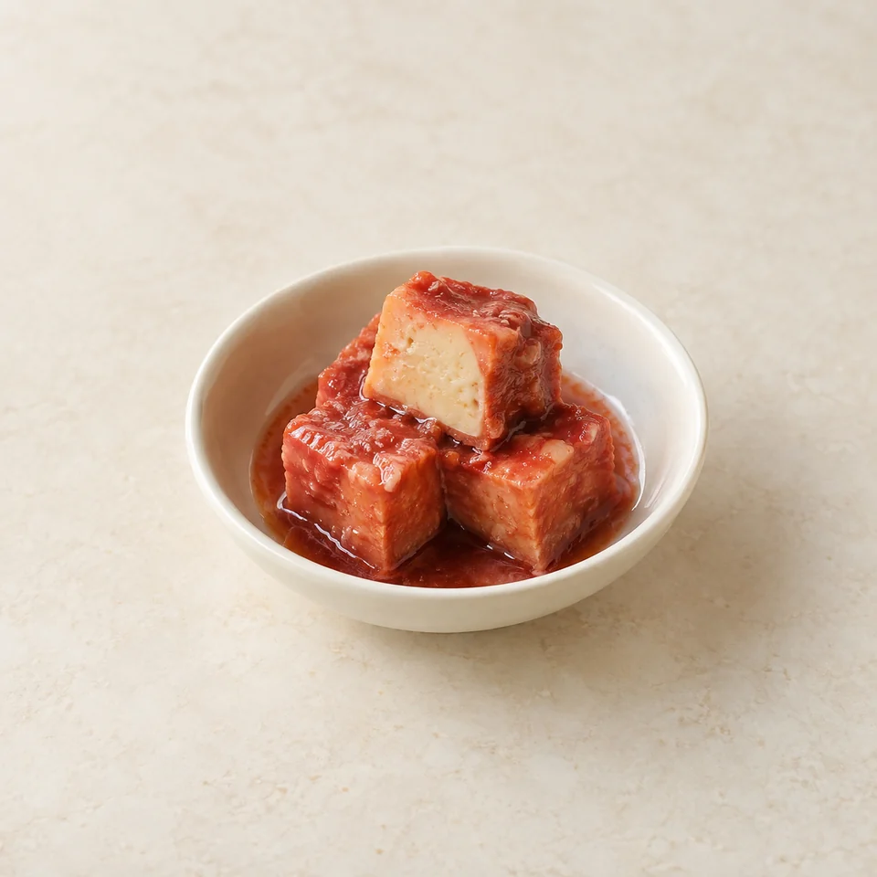 Tofuyo fermented tofu — ai-generated illustration