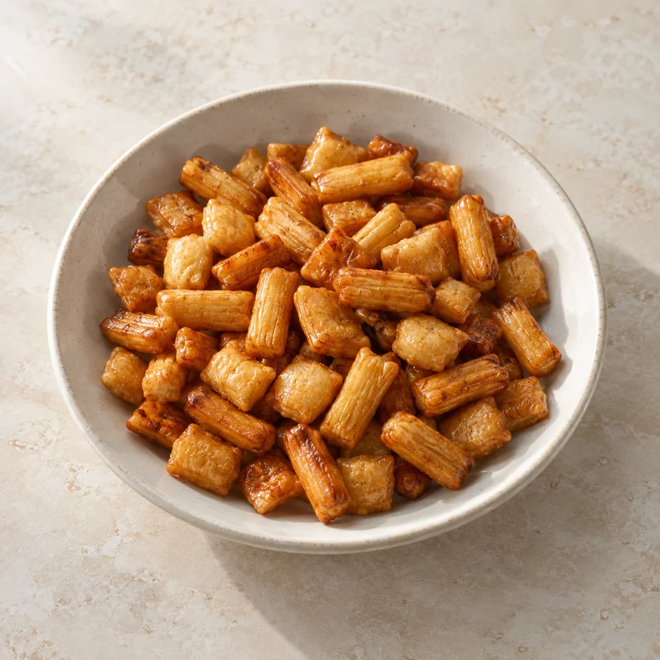 Arare rice crackers — ai-generated illustration