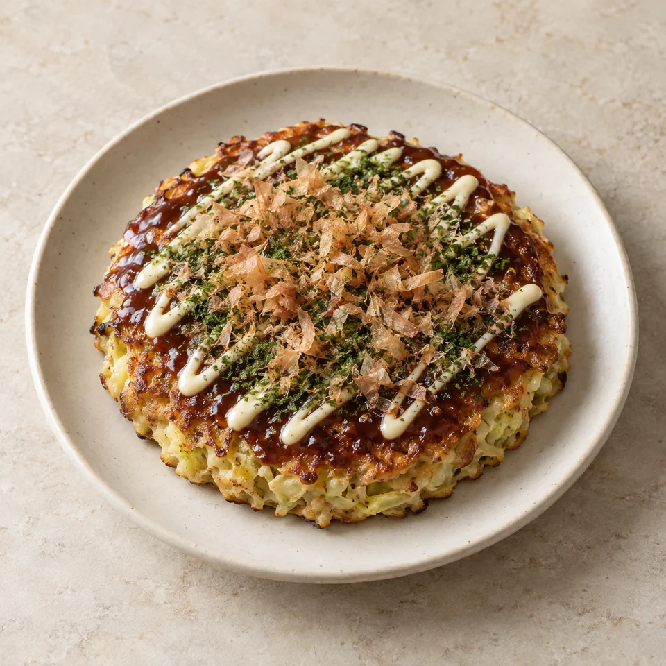 Okonomiyaki — ai-generated illustration