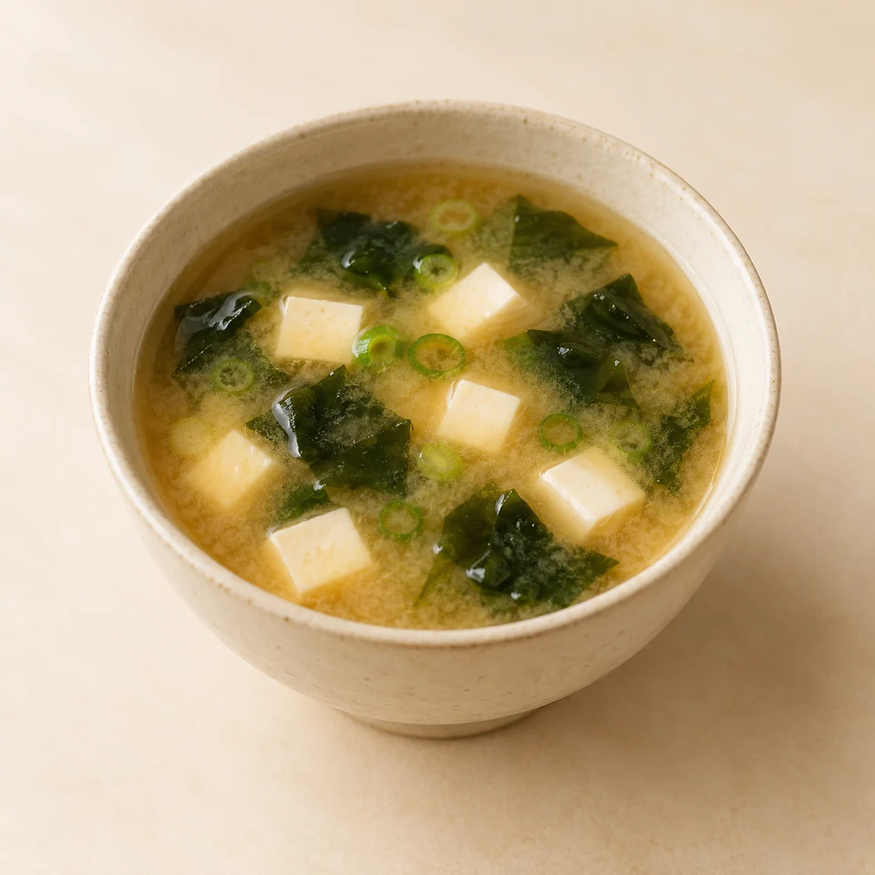 Soup, miso — ai-generated illustration