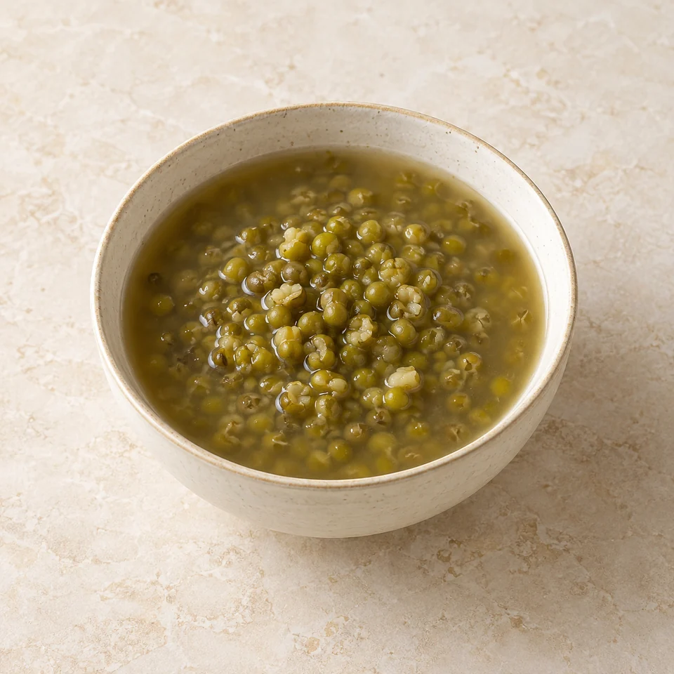 Mung Bean Soup — ai-generated illustration