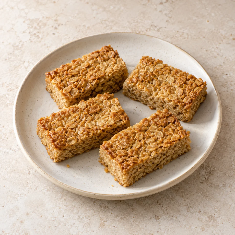 Flapjacks, homemade — ai-generated illustration