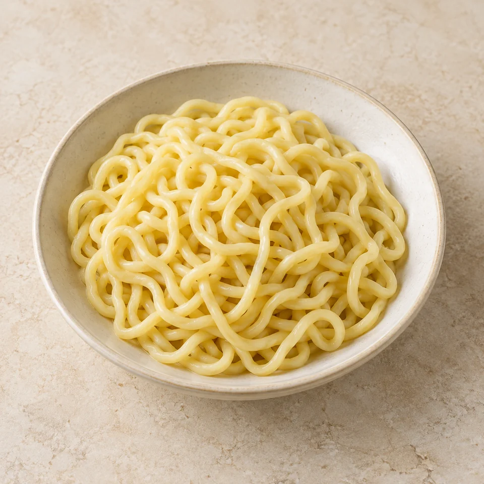 Okinawa soba, boiled — ai-generated illustration