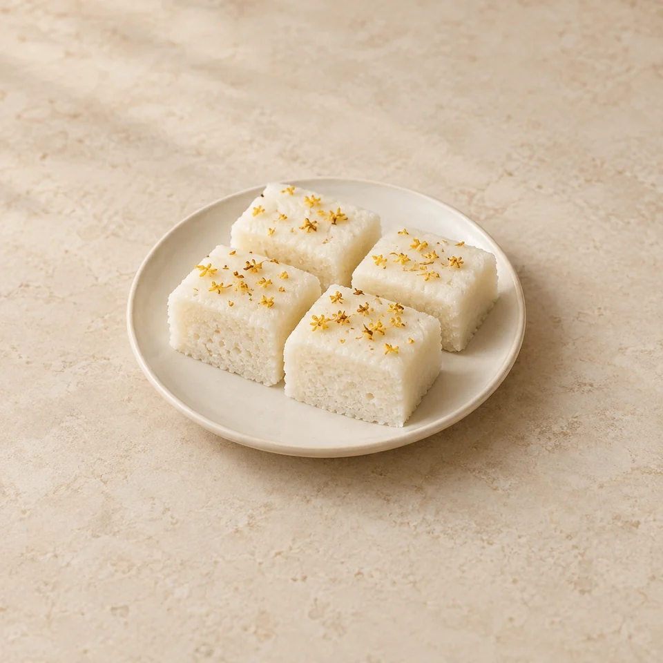 Osmanthus Cake — ai-generated illustration