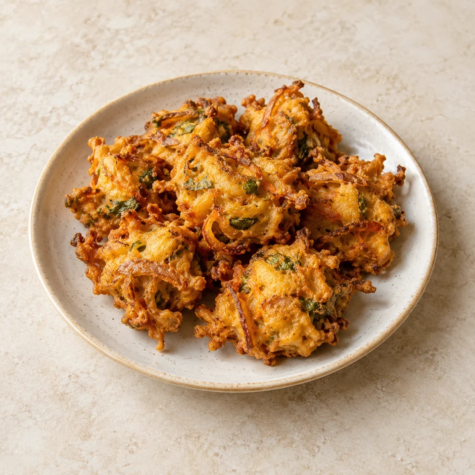 Pakoras, homemade — ai-generated illustration