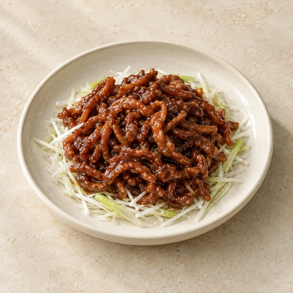 Peking-Style Shredded Pork — ai-generated illustration
