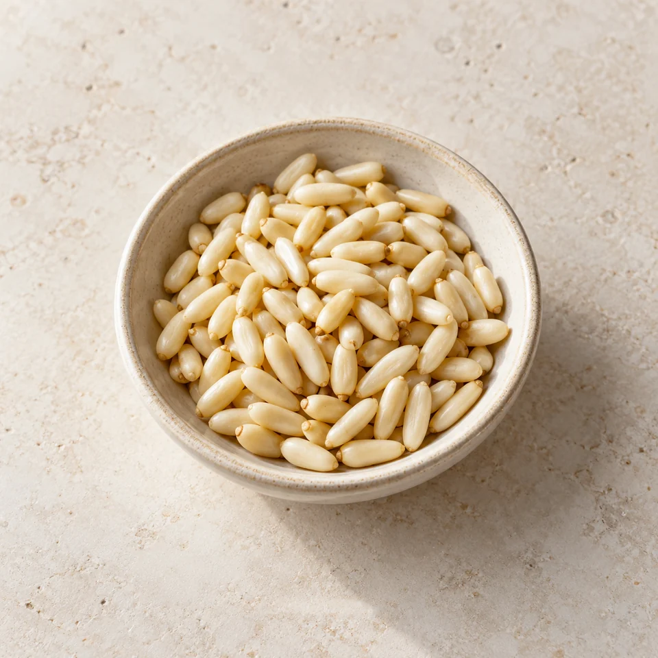 Pine nuts, kernel only — ai-generated illustration