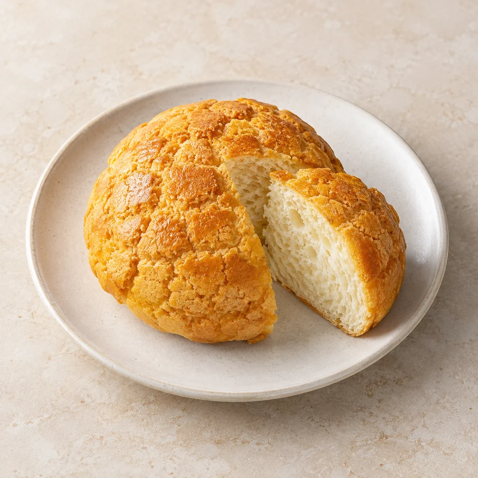Pineapple Bun — ai-generated illustration