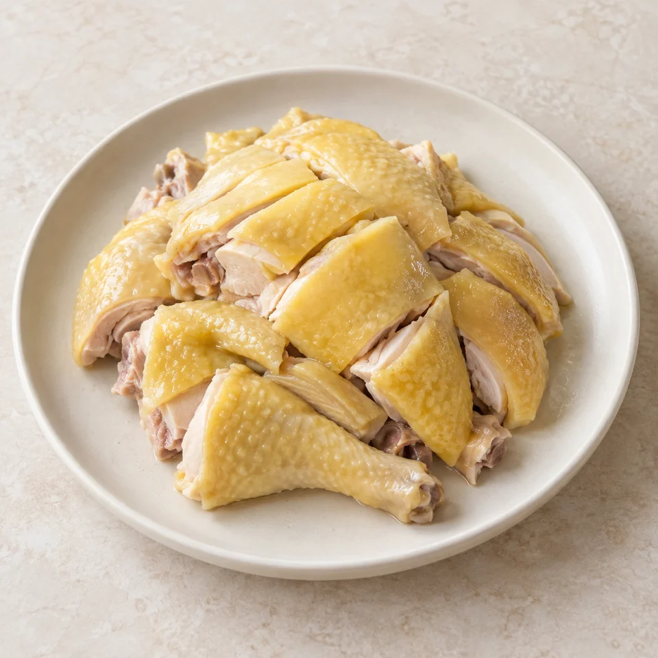 Poached Chicken — ai-generated illustration