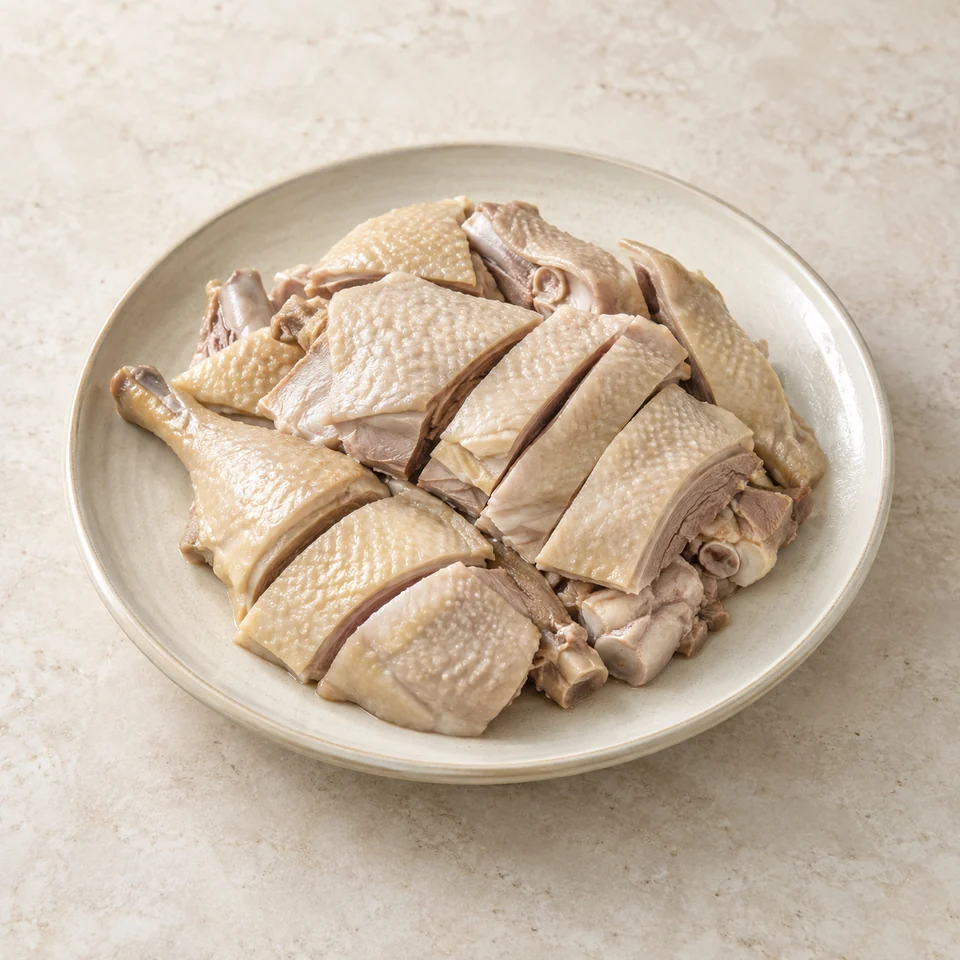 Poached Duck — ai-generated illustration