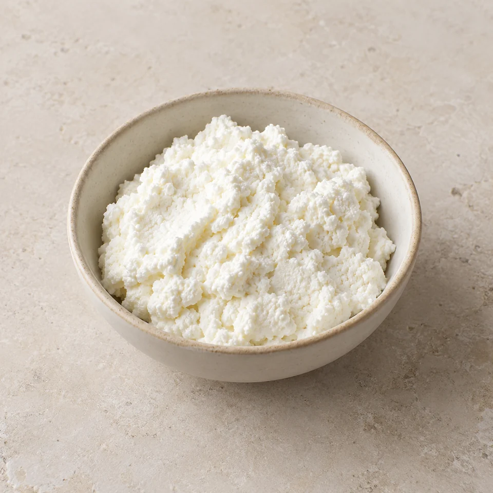 Cheese, Ricotta — ai-generated illustration