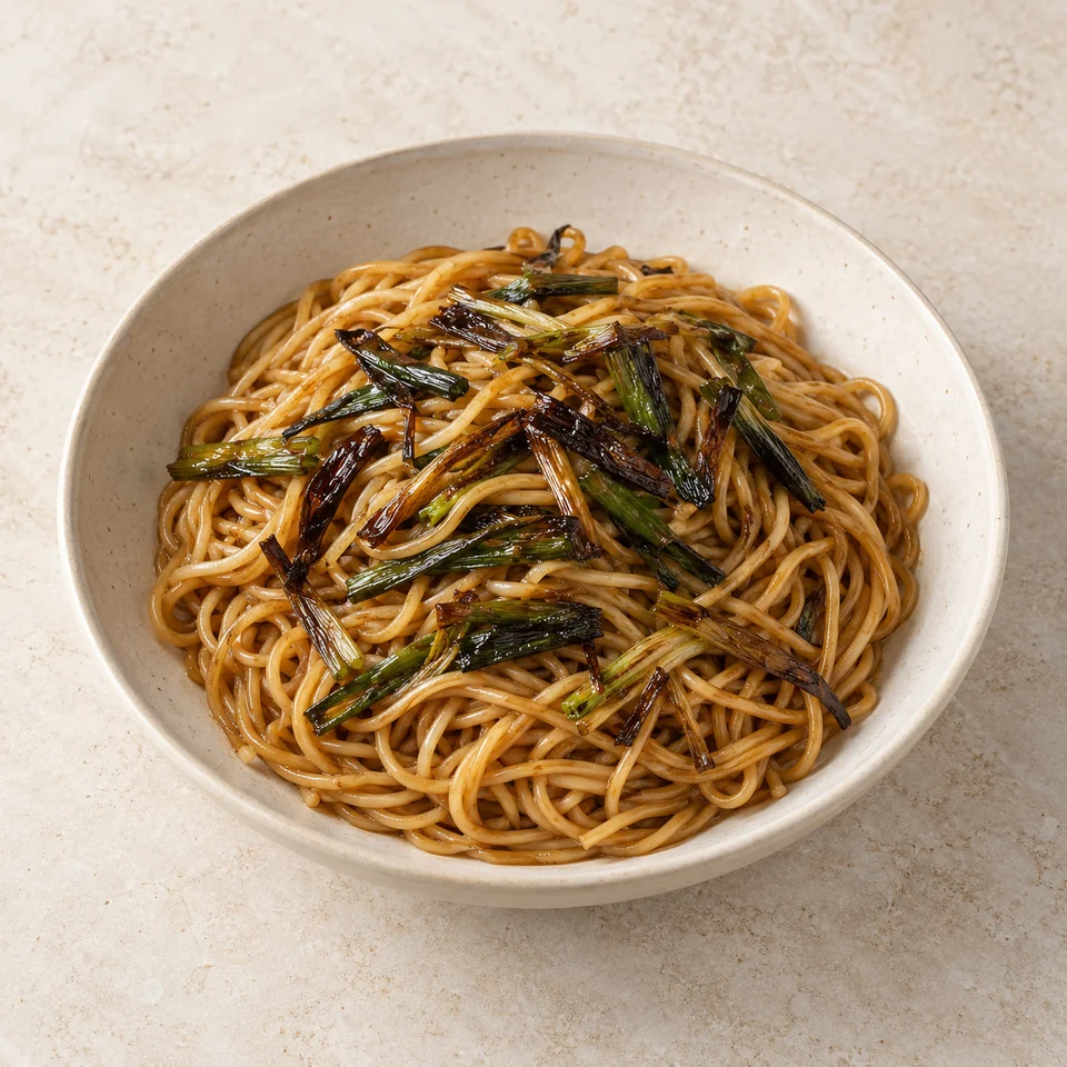 Scallion Oil Noodles — ai-generated illustration