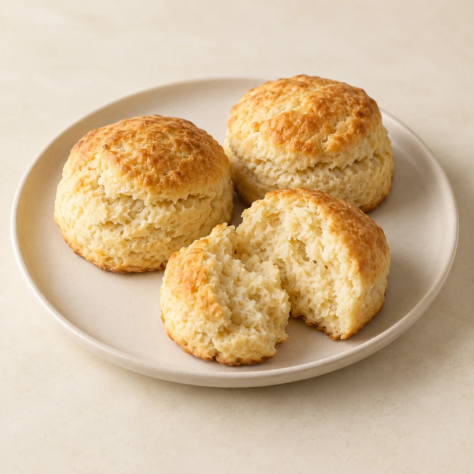 Scones, plain, retail — ai-generated illustration