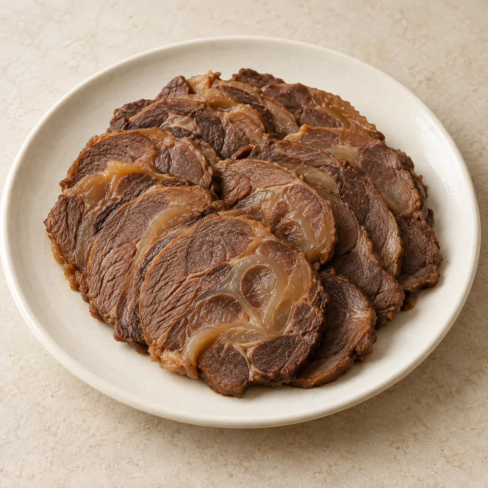 Soy-Braised Beef — ai-generated illustration