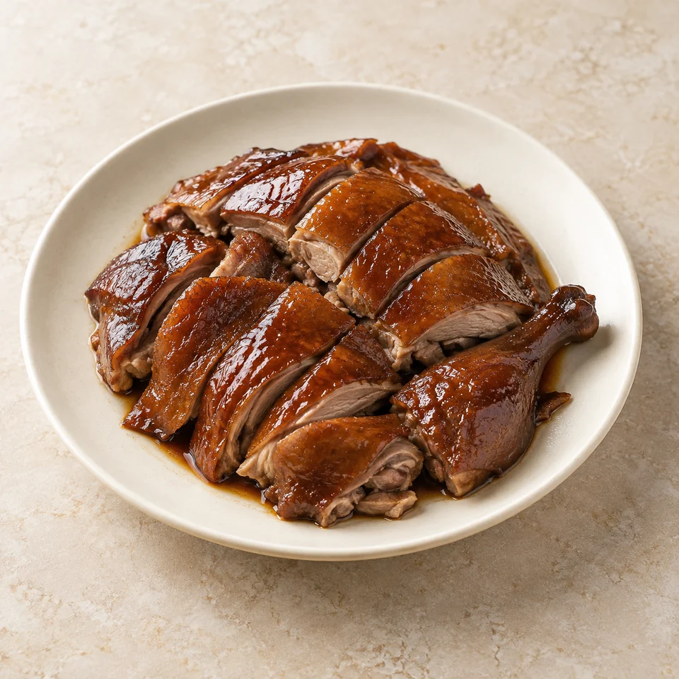 Soy-Braised Duck — ai-generated illustration