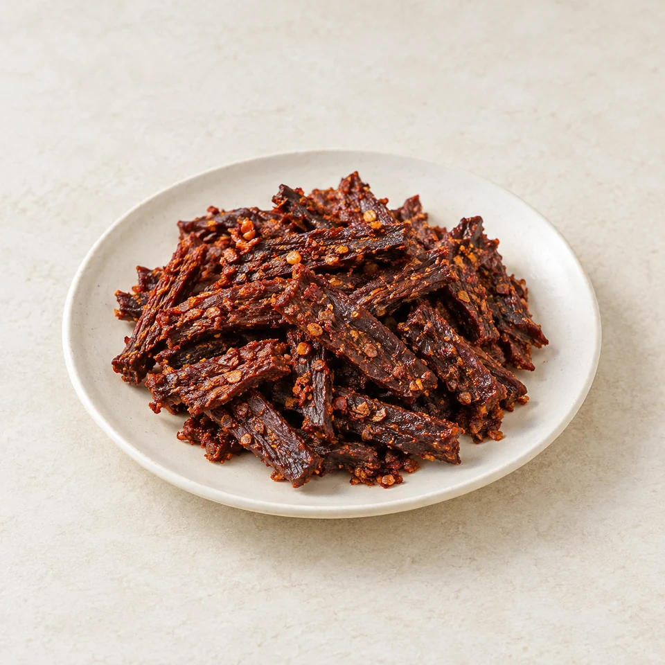 Spicy Dried Beef — ai-generated illustration