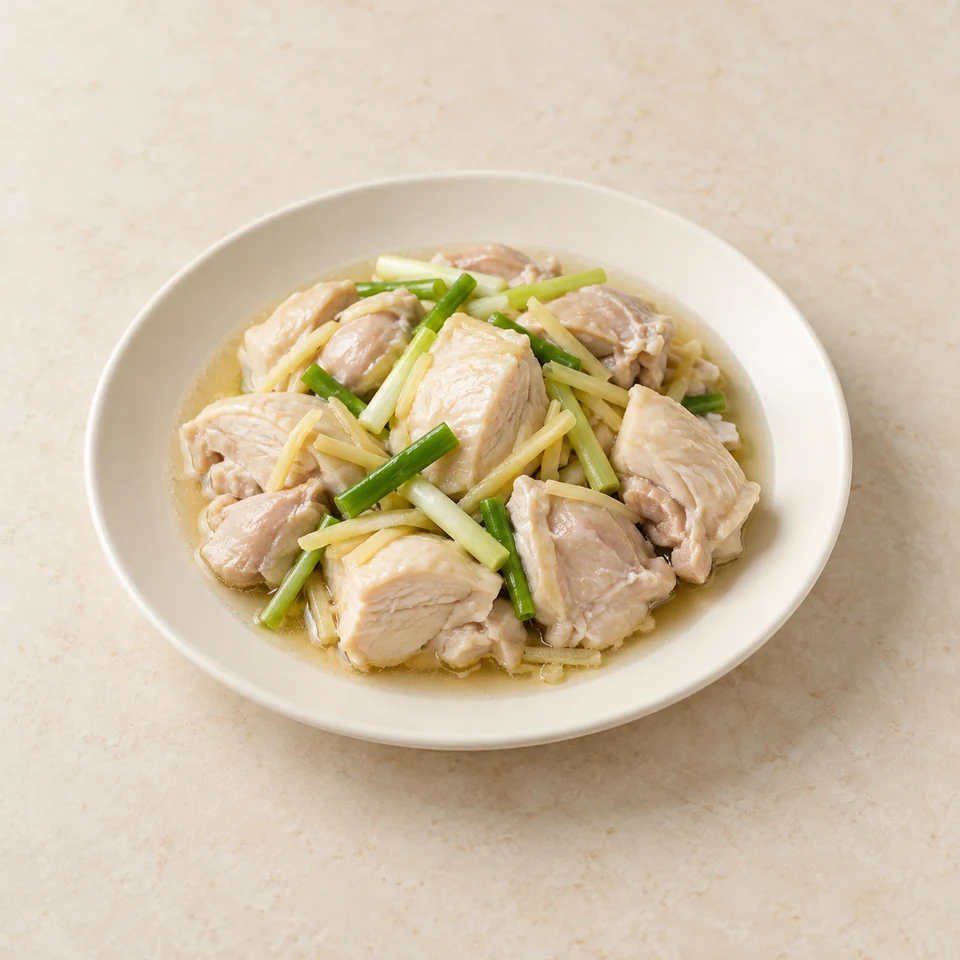Steamed Chicken — ai-generated illustration