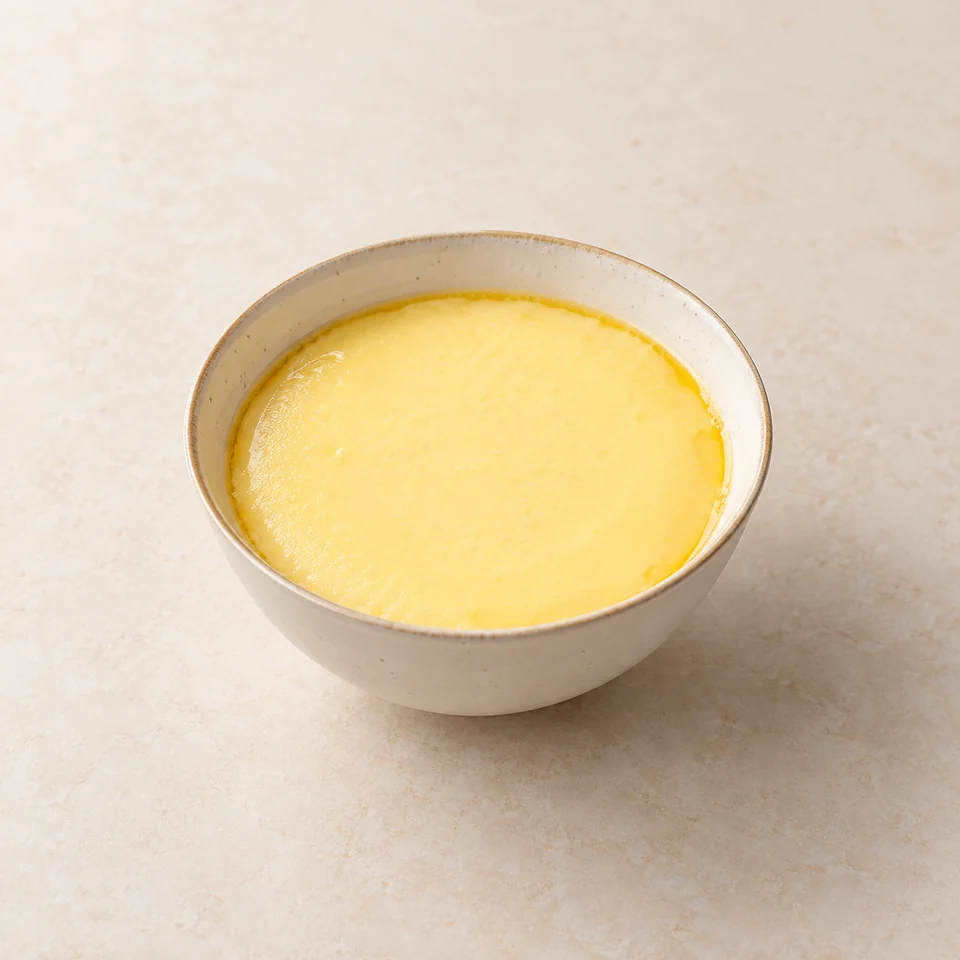 Steamed Egg Custard — ai-generated illustration