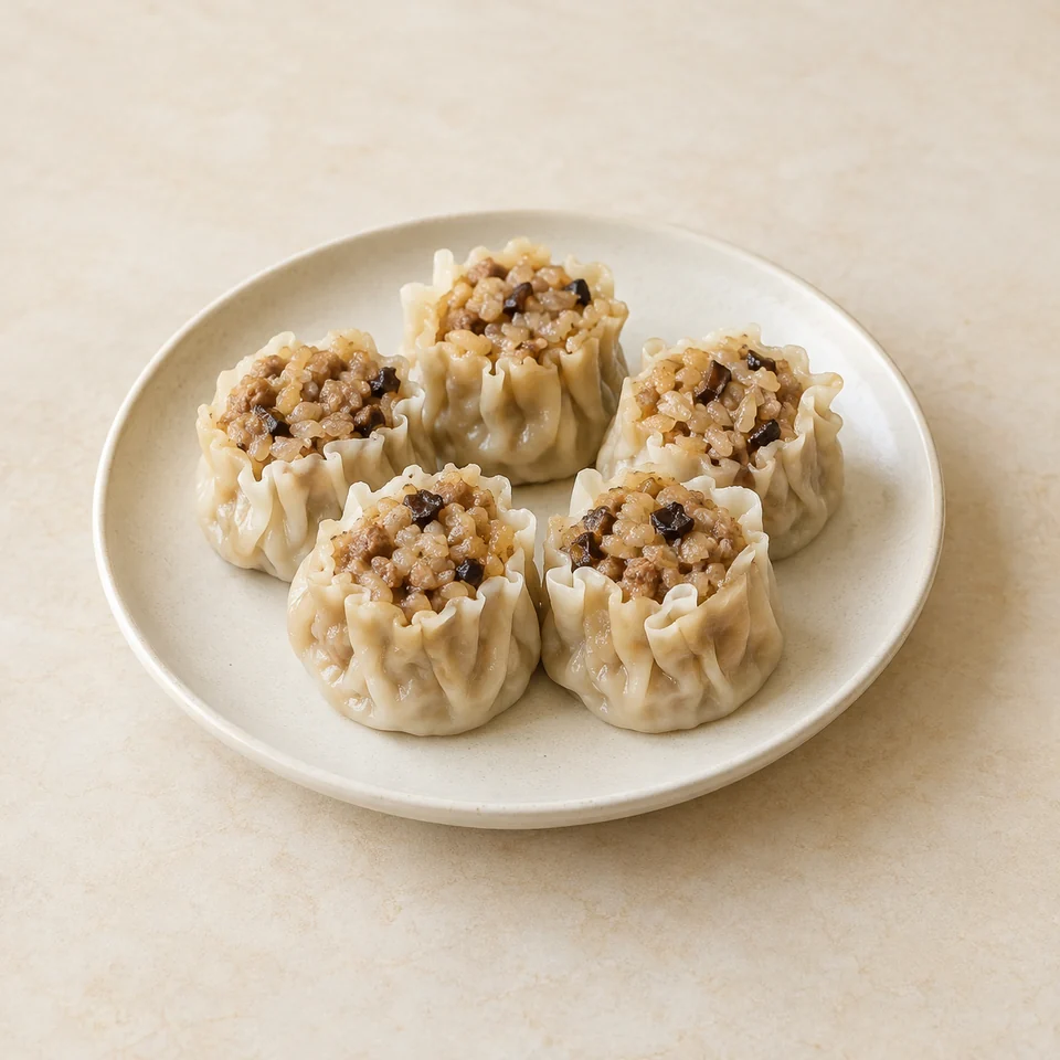 Steamed Pork Siu Mai — ai-generated illustration