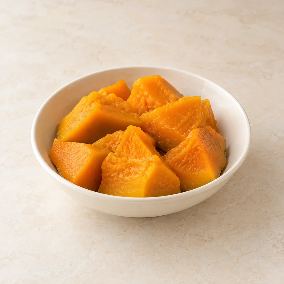 Steamed Pumpkin — ai-generated illustration