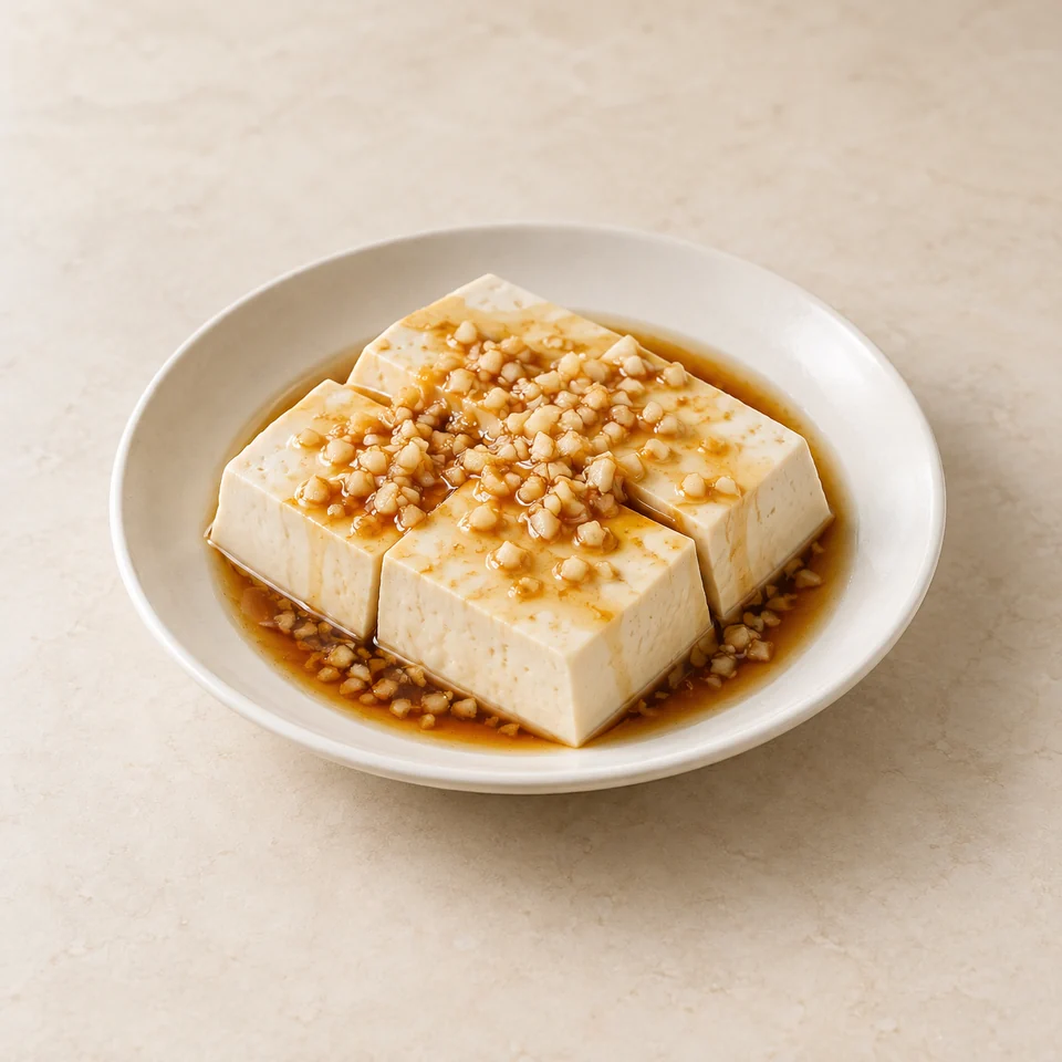 Steamed Tofu — ai-generated illustration