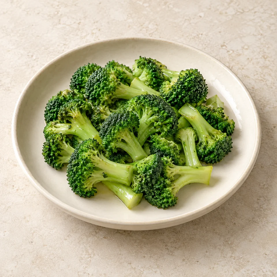 Stir-fried Broccoli — ai-generated illustration