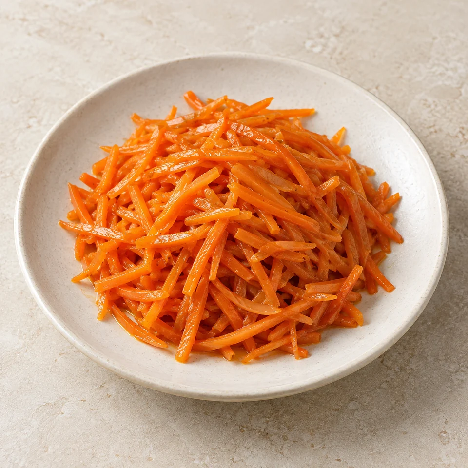 Stir-Fried Carrot Shreds — ai-generated illustration