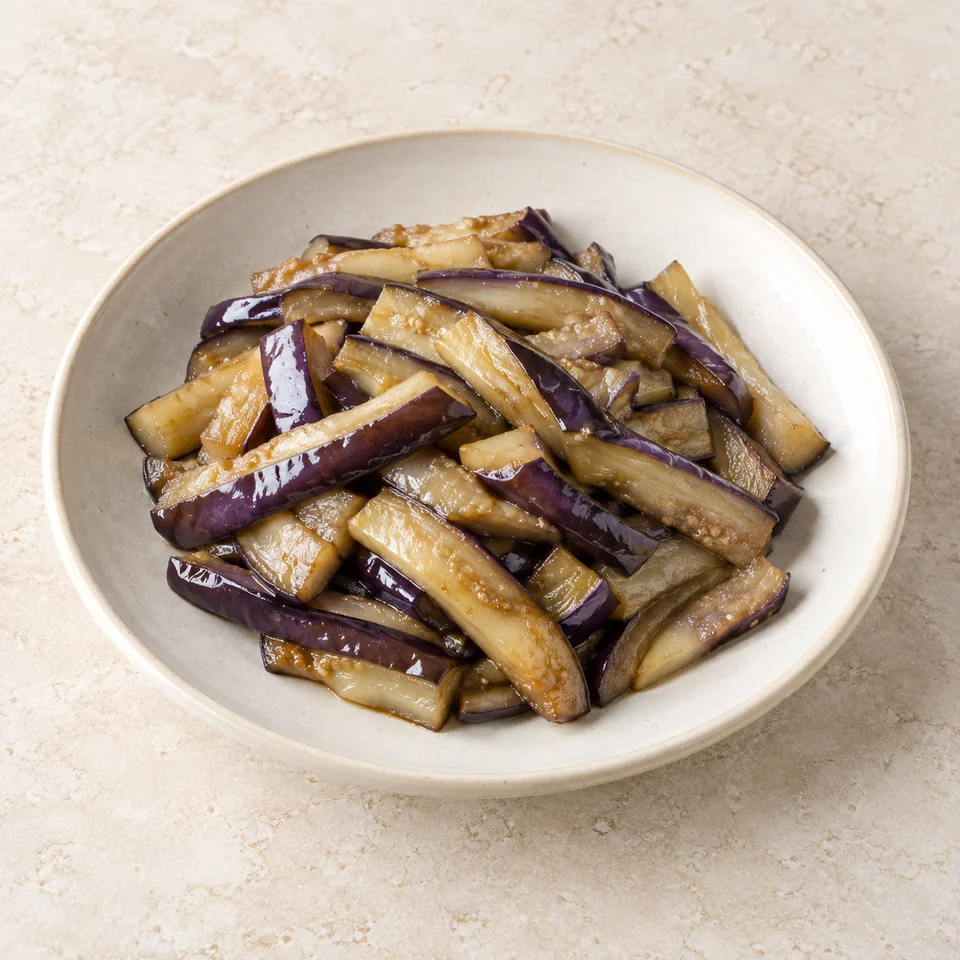 Stir-Fried Eggplant — ai-generated illustration