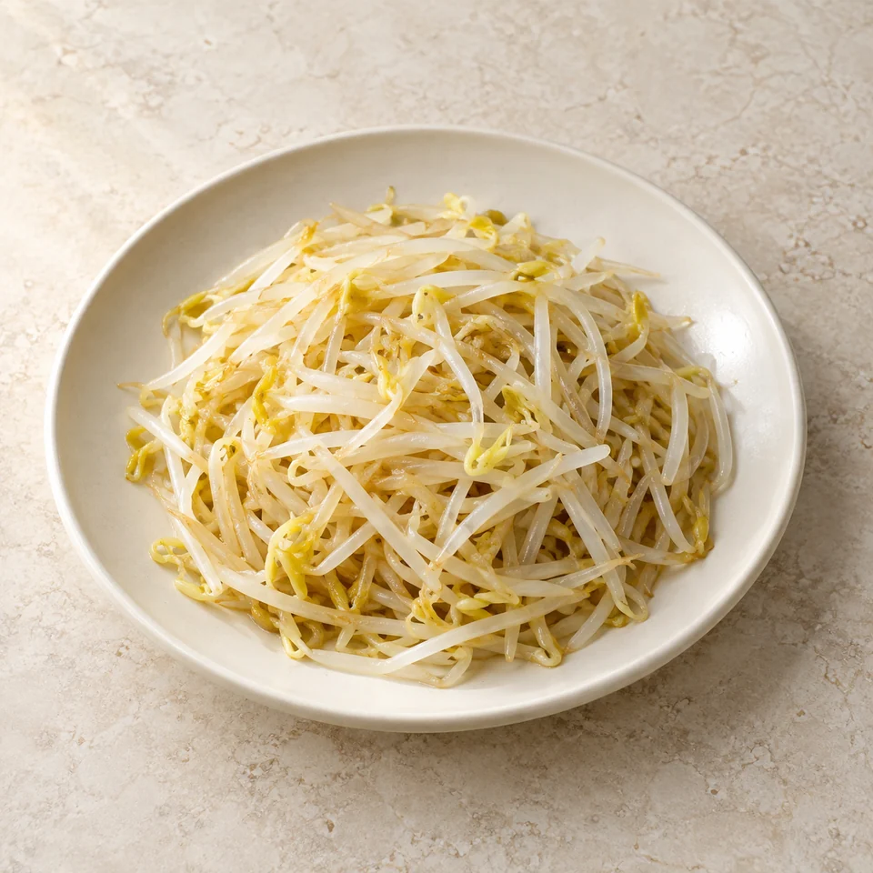 Stir-Fried Mung Bean Sprouts — ai-generated illustration