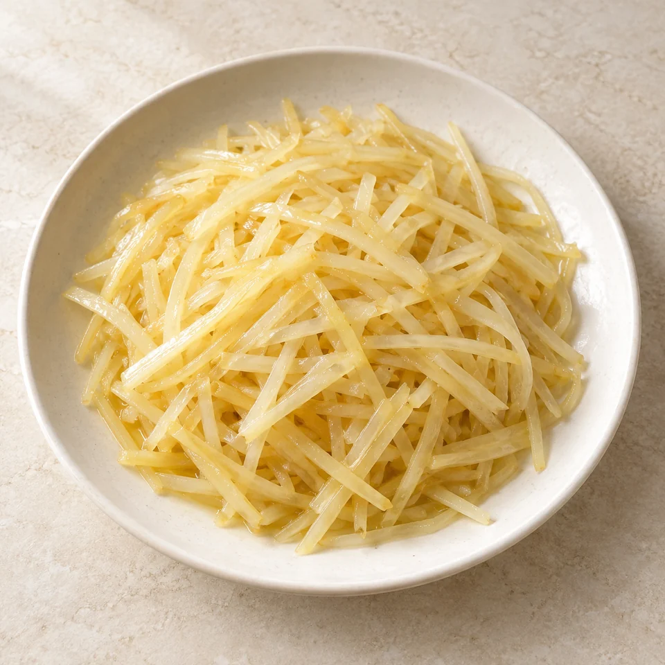 Stir-Fried Shredded Potatoes — ai-generated illustration