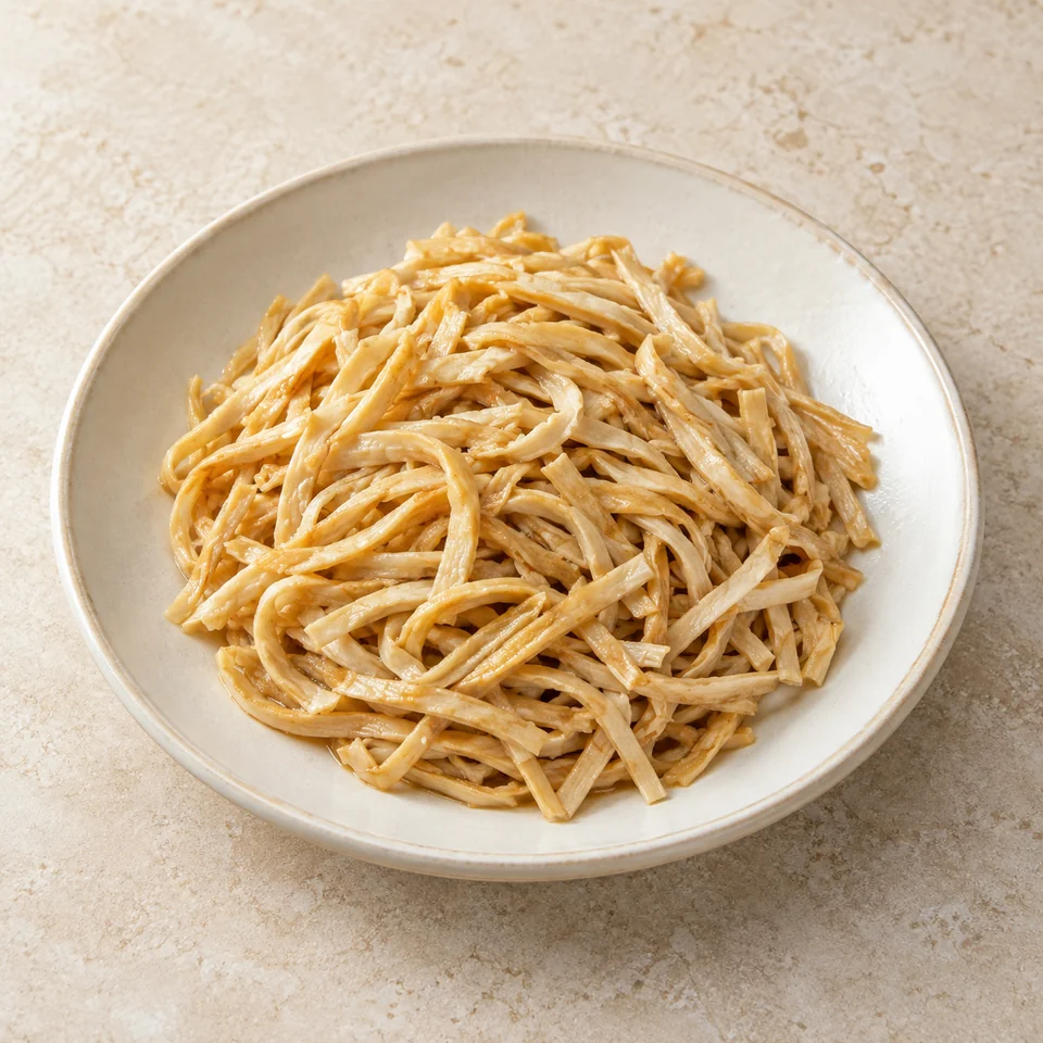 Stir-Fried Shredded Tofu — ai-generated illustration