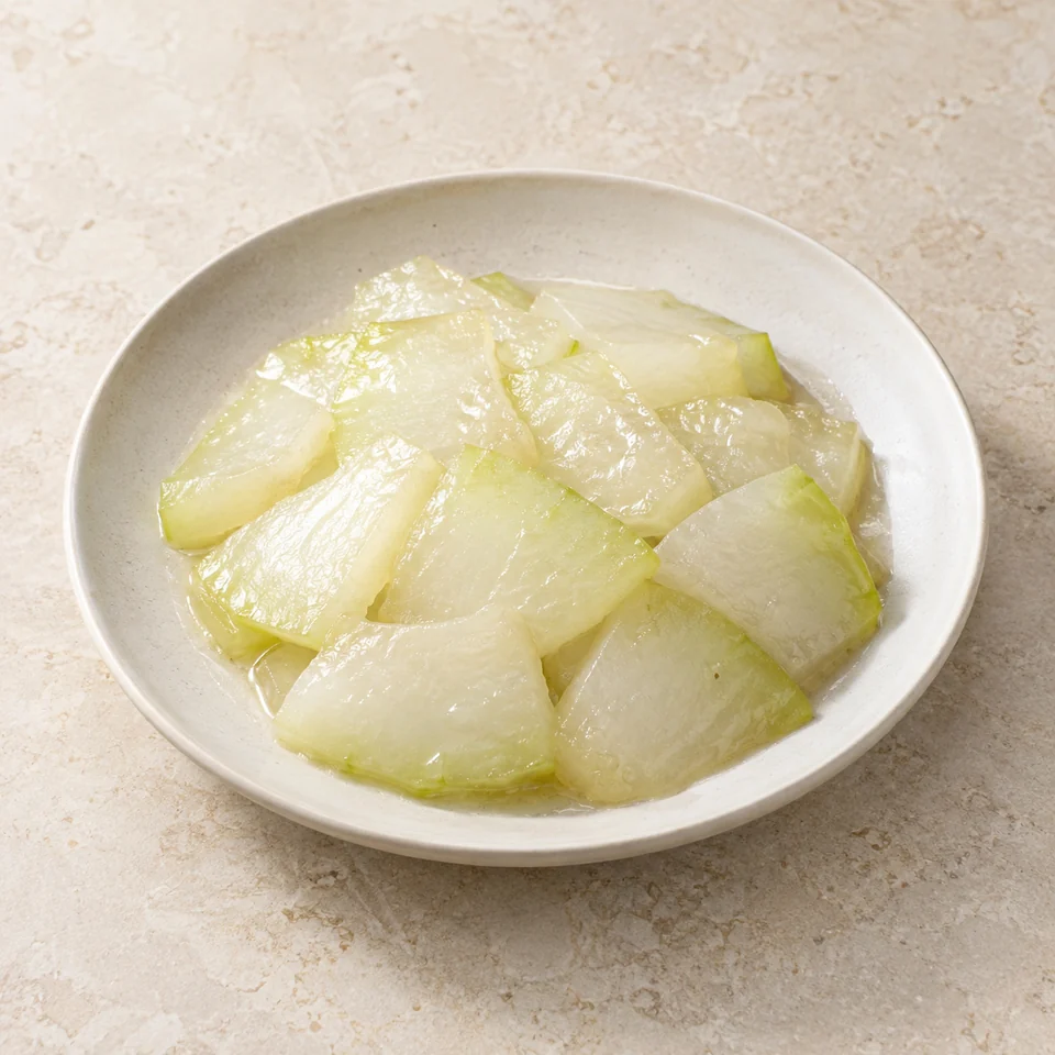 Stir-Fried Winter Melon — ai-generated illustration