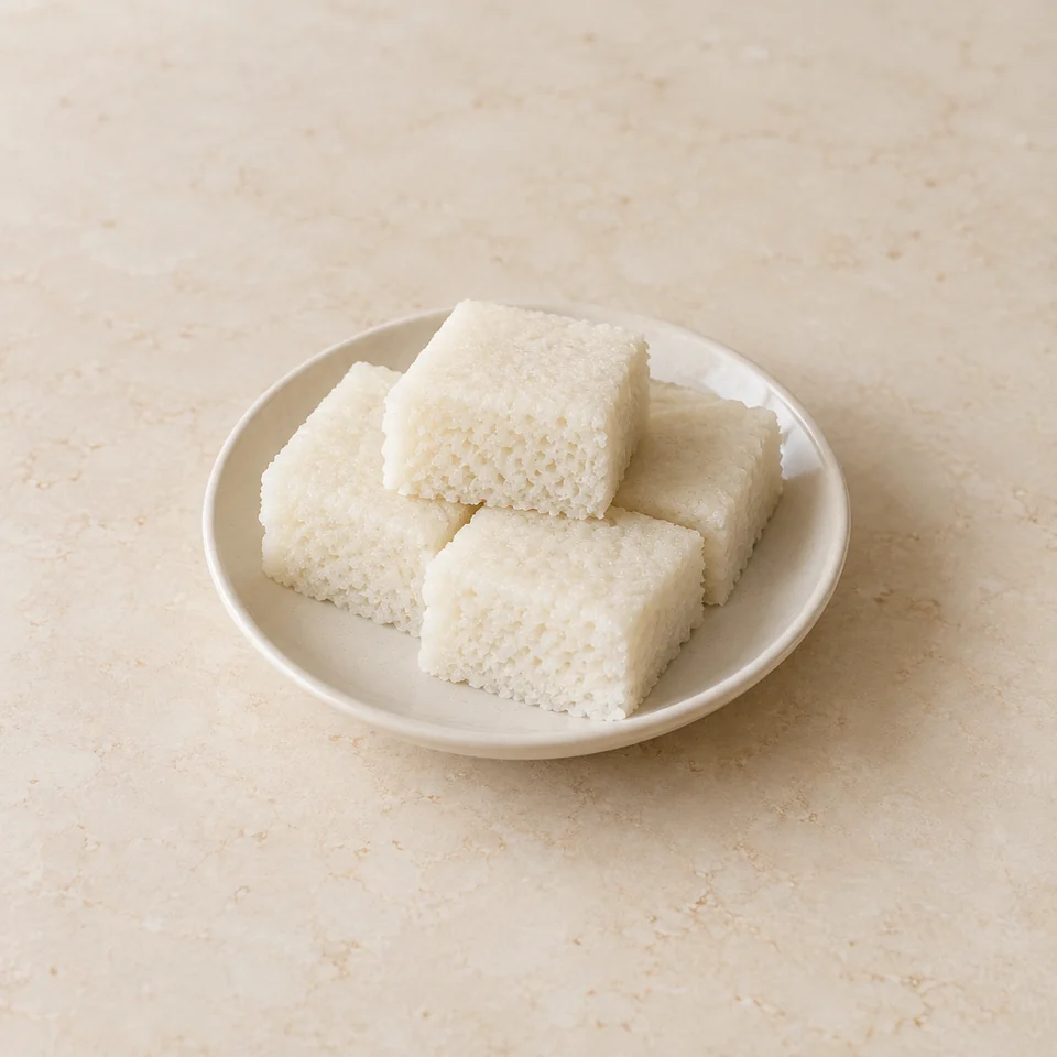 Sweet Glutinous Rice Cake — ai-generated illustration
