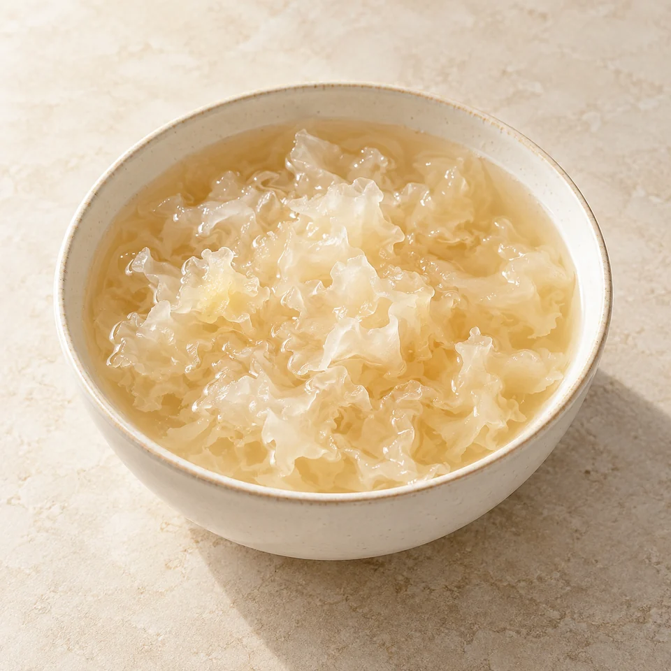 Tremella Fungus Dessert — ai-generated illustration