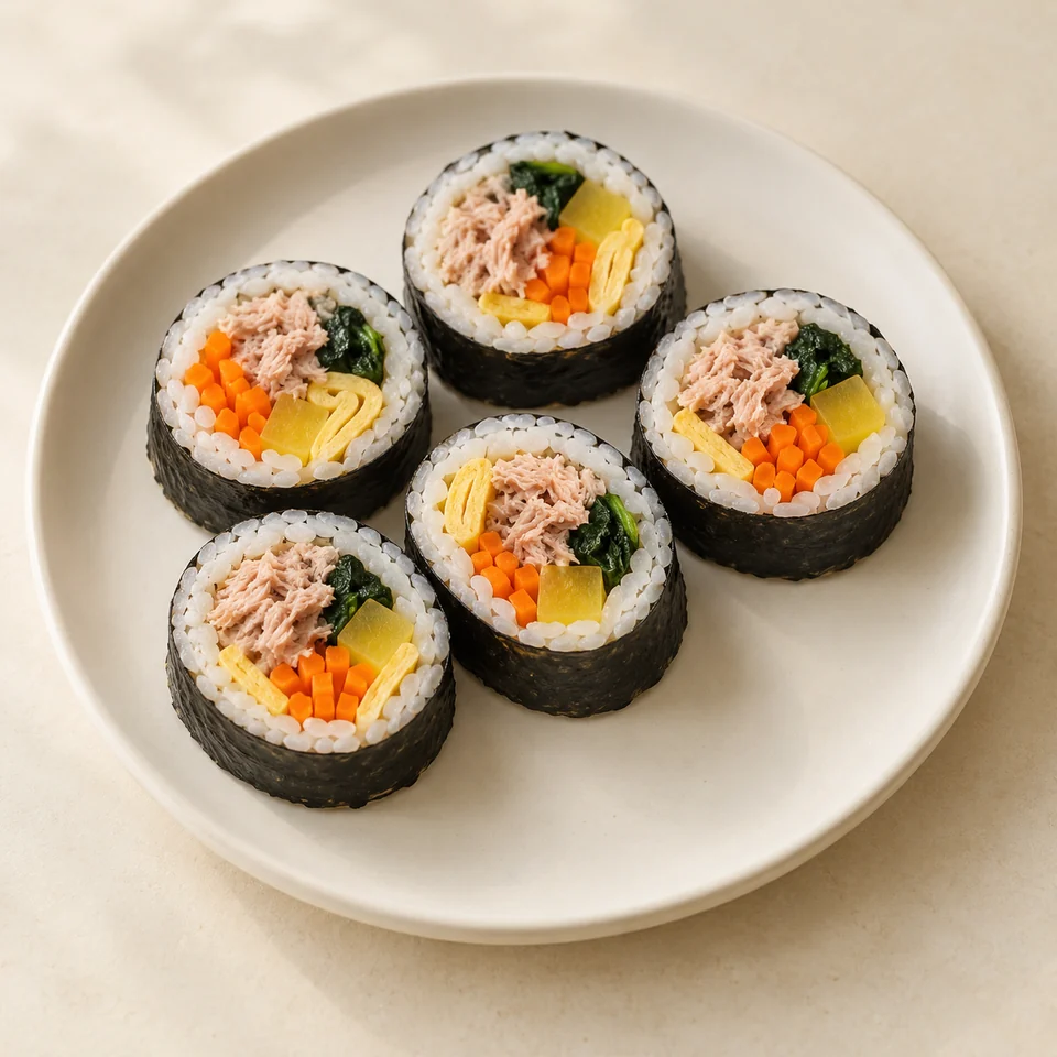 Tuna gimbap — ai-generated illustration