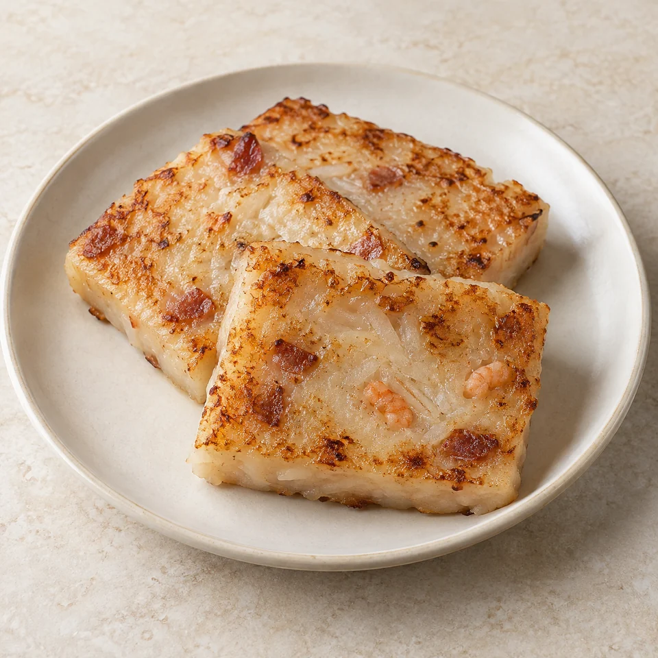 Turnip Cake — ai-generated illustration