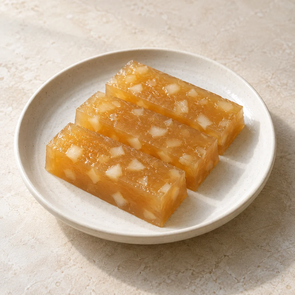 Water Chestnut Cake — ai-generated illustration