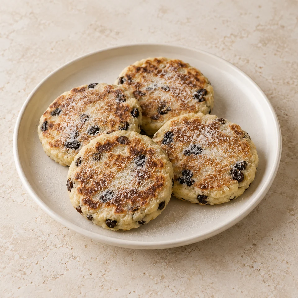 Welsh cakes, homemade — ai-generated illustration