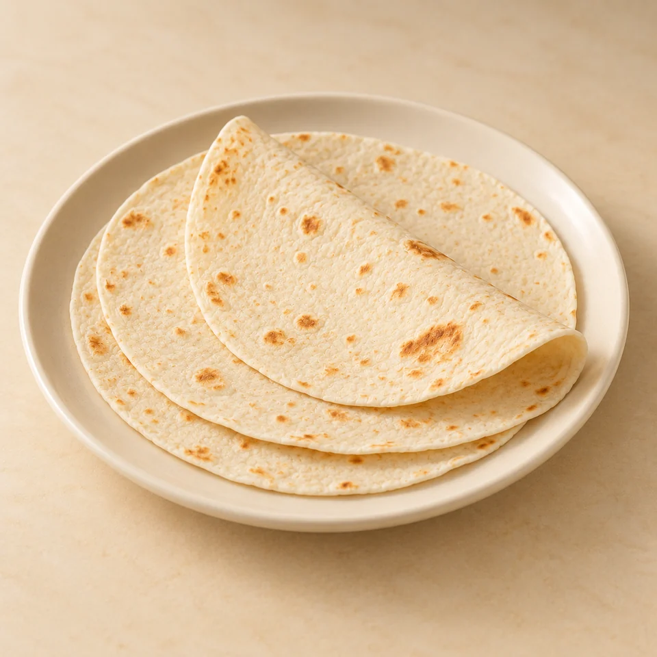 Tortilla, wheat, soft — ai-generated illustration