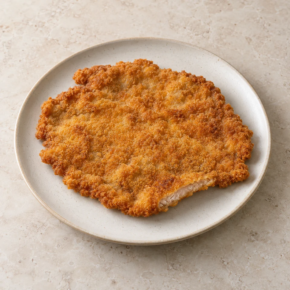 Wiener schnitzel, homemade — ai-generated illustration
