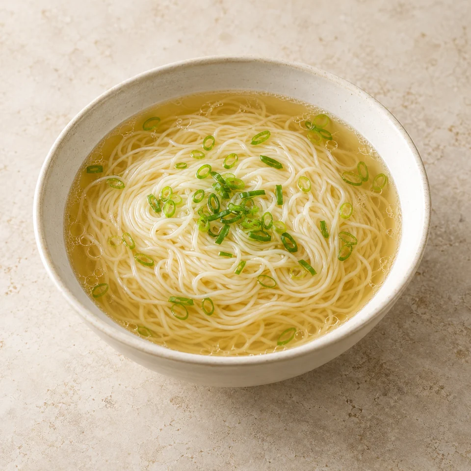 Yangchun Noodles — ai-generated illustration