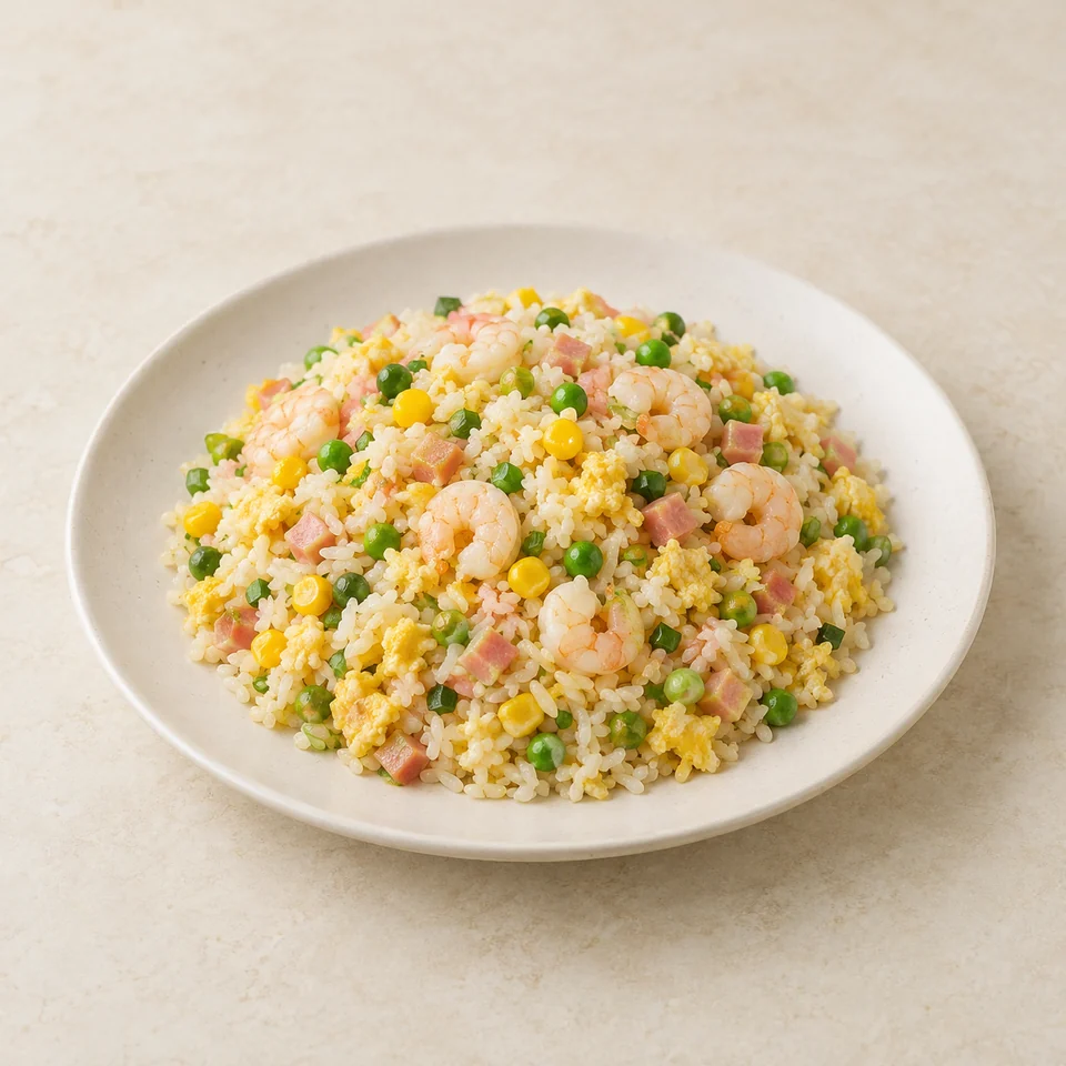 Yangzhou Fried Rice — ai-generated illustration